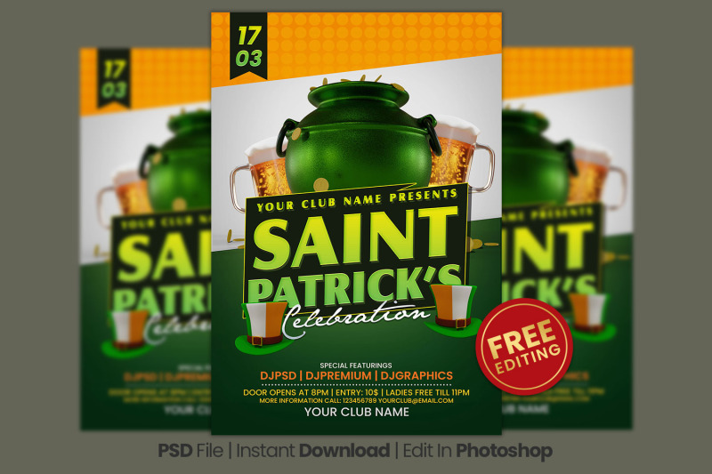 saint-patricks-celebration-flyer-template