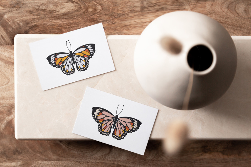 boho-butterflies-clipart-spring-butterfly-elements