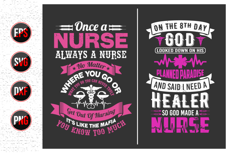 nurses-lettering-svg-design-bundle