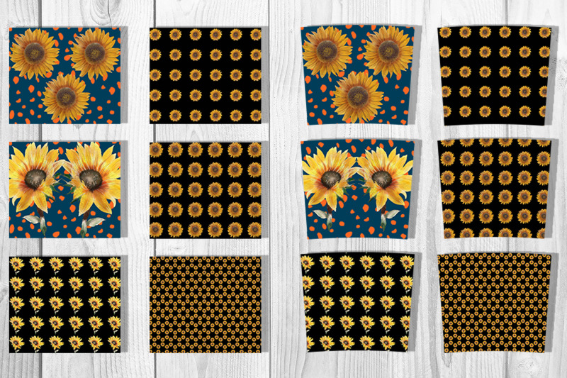sunflower-skinny-tumbler-sublimation-designs-bundle