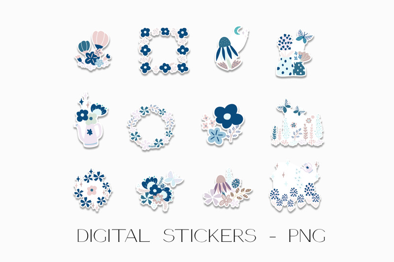 flowers-garden-digital-stickers
