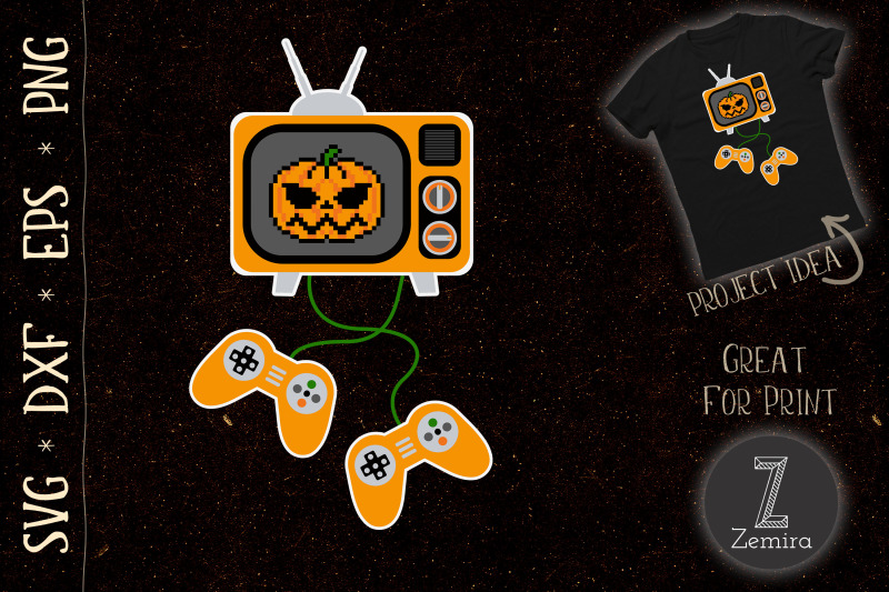 video-pumpkin-game-svg