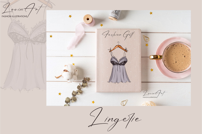 lingerie-clipart-fashion-illustration-feminine-art-print