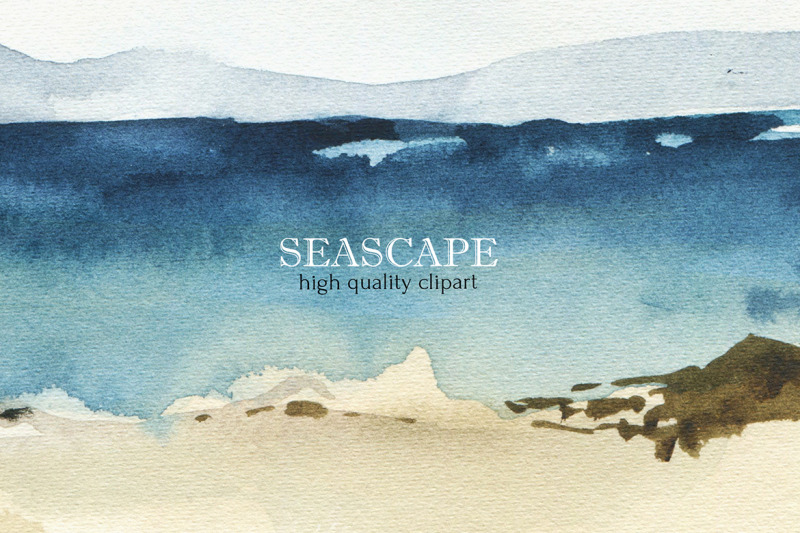 watercolor-seascape-clipart-ocean-painted-views-and-landscapes