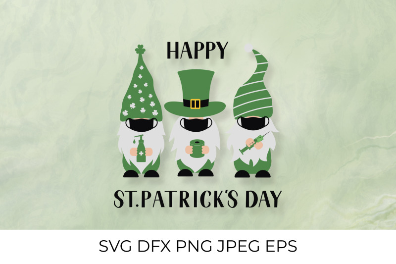 st-patricks-day-masked-gnomes