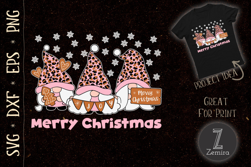 pink-leopard-print-gnomes-xmas-funny