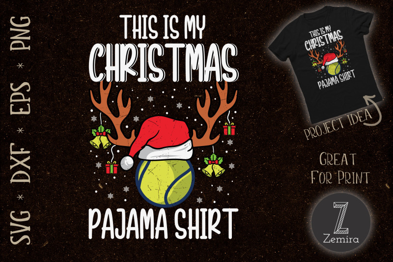 my-christmas-pajama-shirt-tennis