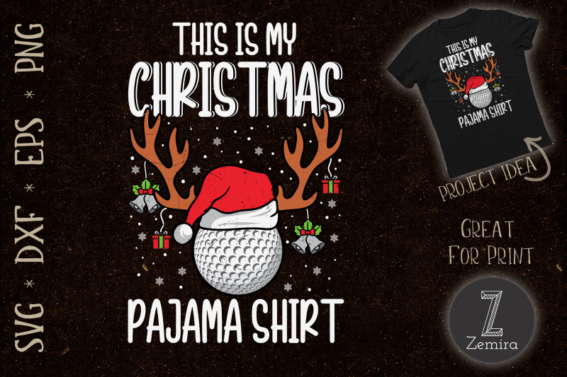 my-christmas-pajama-shirt-golf