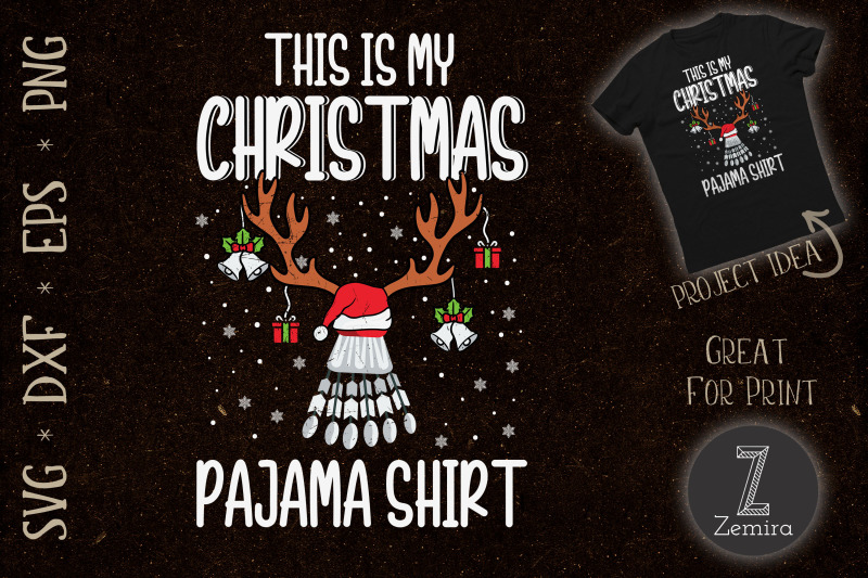 my-christmas-pajama-shirt-badminton