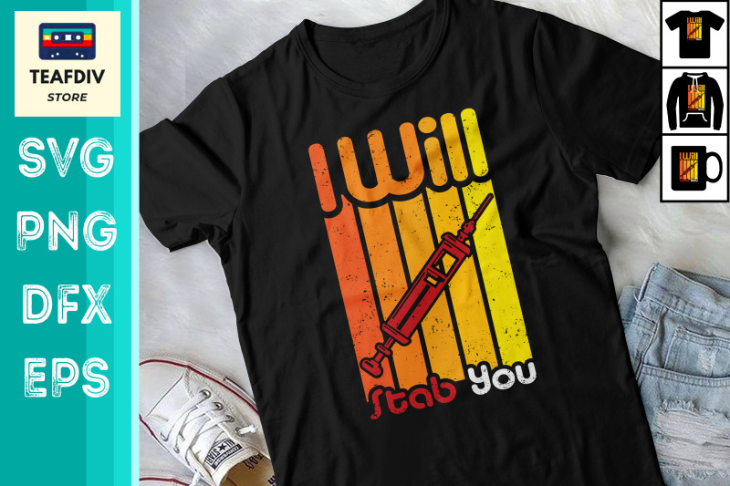 nurse-i-will-stab-you-t-shirt-design