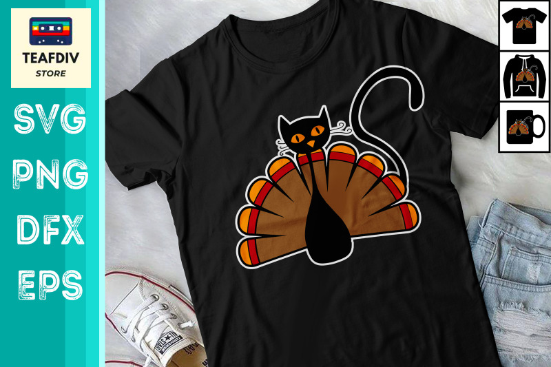 thanksgiving-funny-cat-fake-turkey