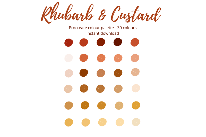 procreate-palette-rhubarb-amp-custard