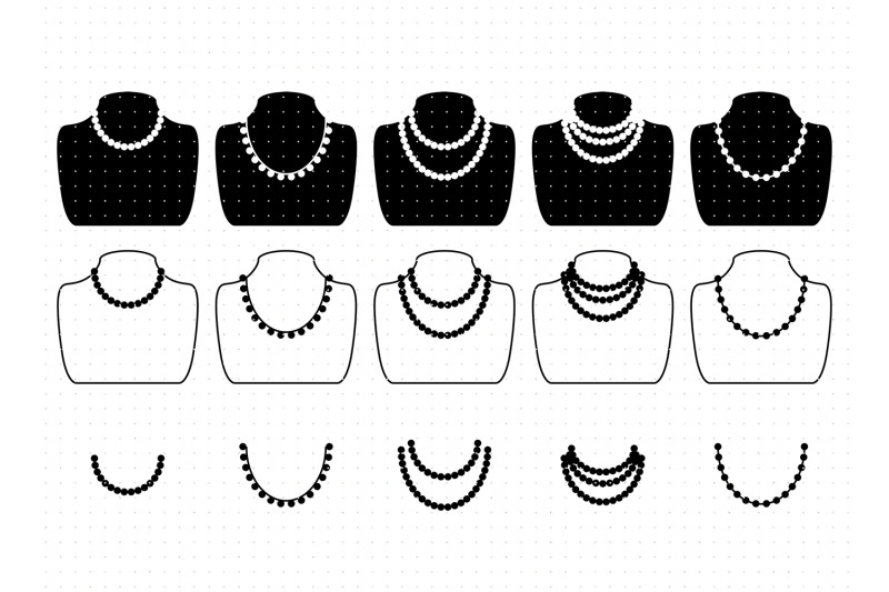 pearl-necklace-svg