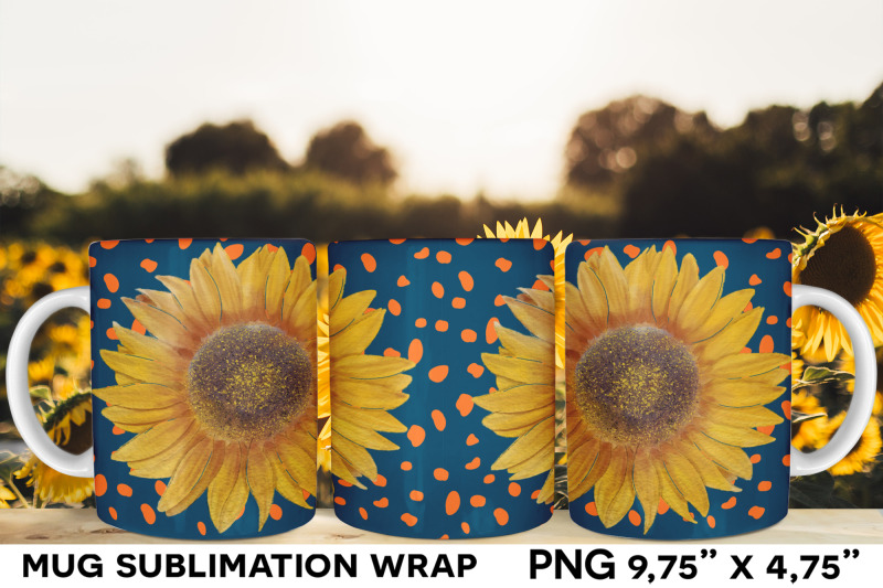 sunflower-mug-wrap-bundle-floral-mug-sublimation