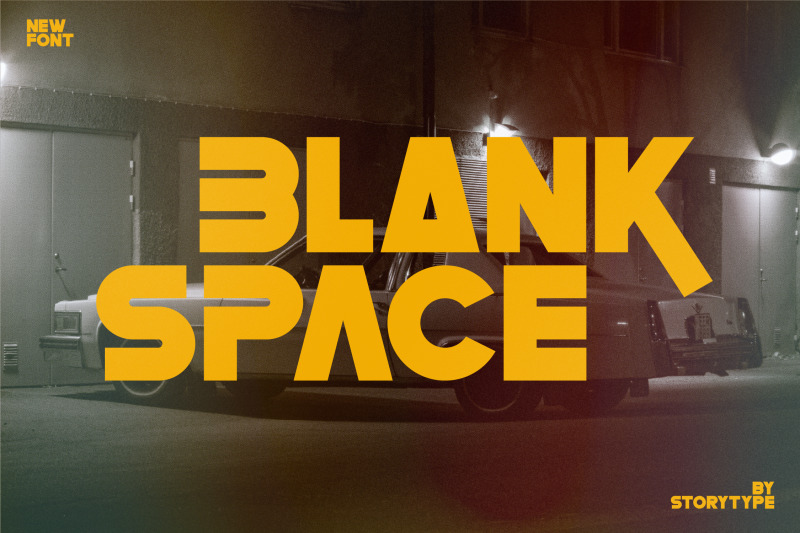 blank-space-typeface