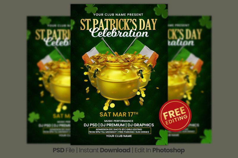 saint-patricks-celebration-flyer-template
