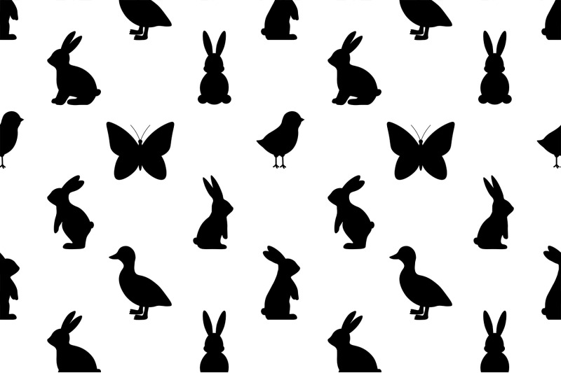 easter-silhouette-pattern-easter-bunny-silhouette-pattern