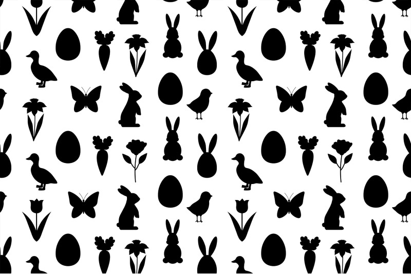 easter-silhouette-pattern-easter-bunny-silhouette-pattern