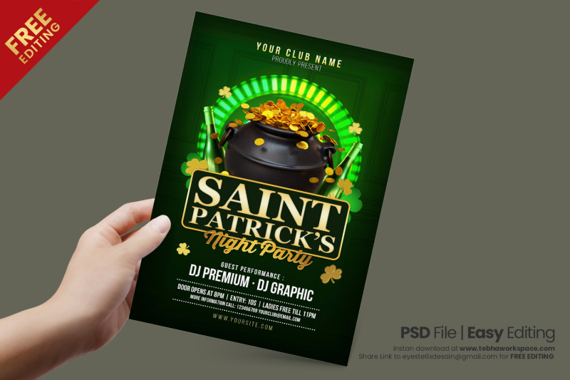modern-style-saint-patrick-party-flyer-template