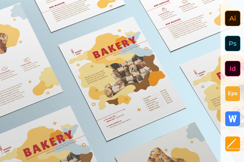 bakery-flyer-template