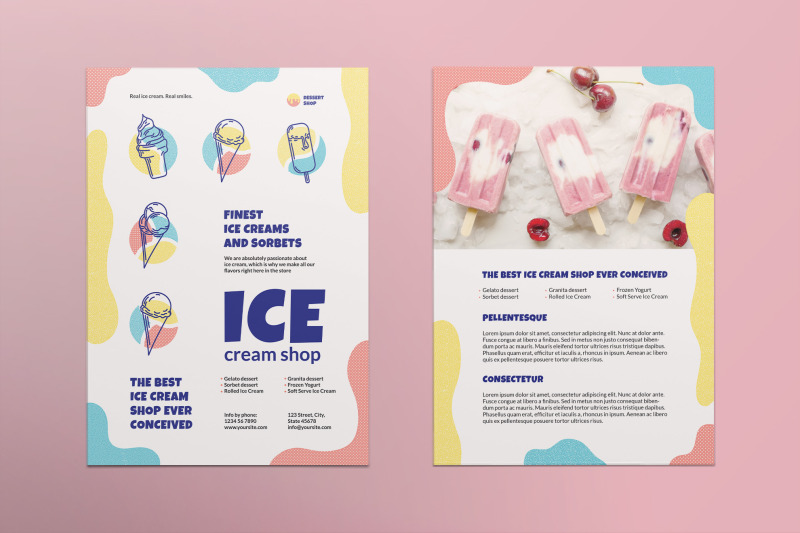 ice-cream-shop-flyer-template