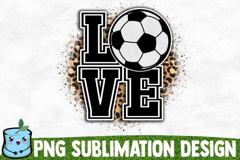 love-soccer-sublimation-design