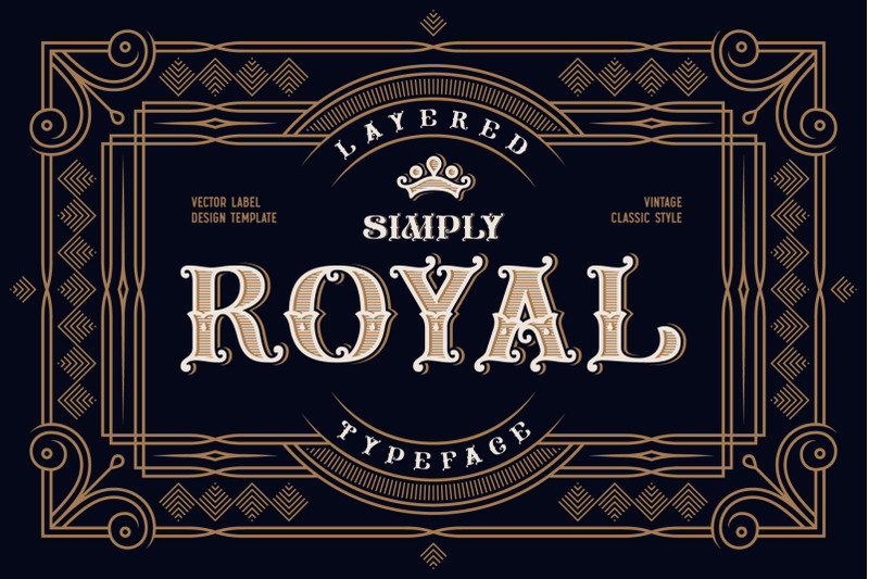 simply-royal-font-and-template