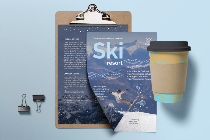 ski-resort-flyer-template