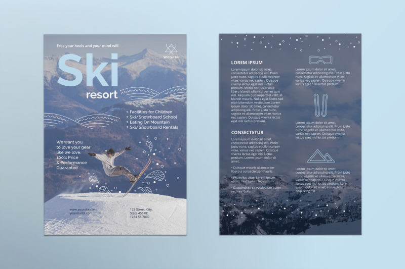 ski-resort-flyer-template