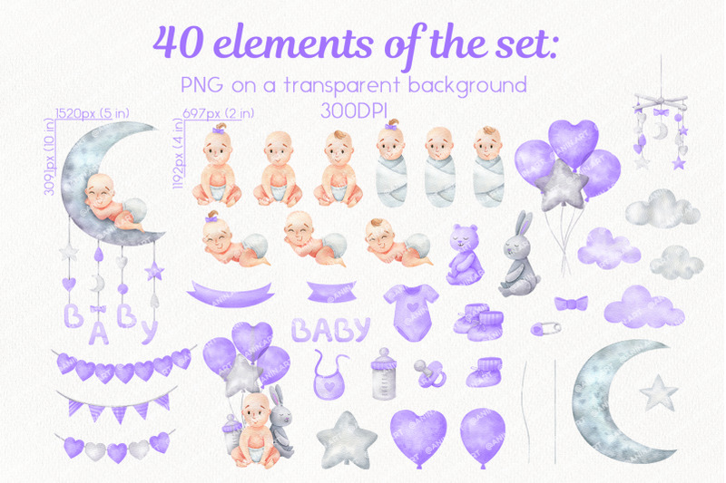 very-peri-baby-clipart-amp-seamless-patterns