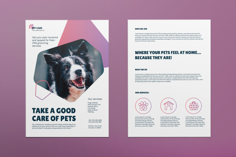 pet-care-flyer-template