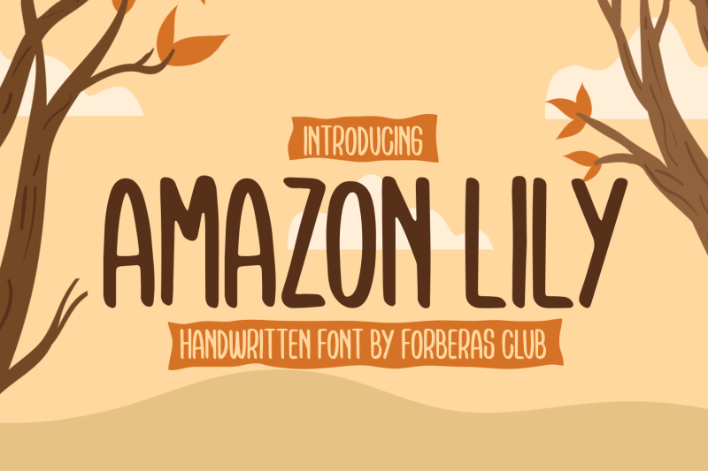 amazon-lily-handwritten-font