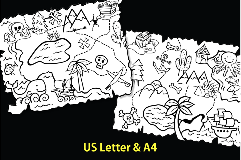 treasure-map-kids-adventure-activity-coloring-pages