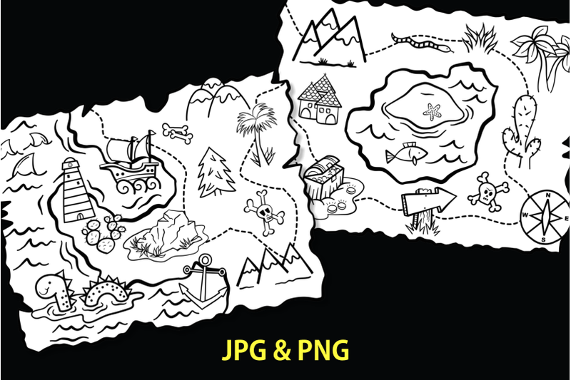 treasure-map-kids-adventure-activity-coloring-pages