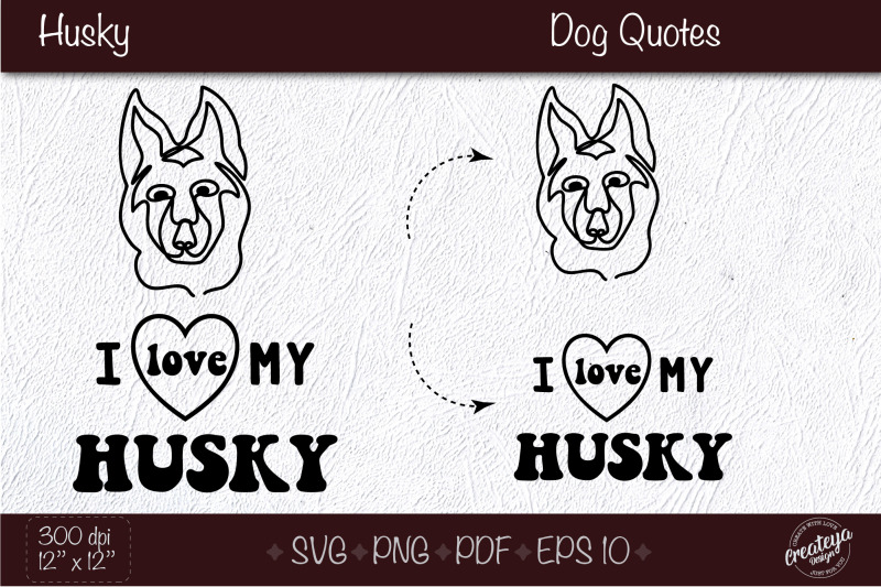 husky-svg-dog-outline-svg-dog-quote-svg-pet-memorial-svg-design-fo