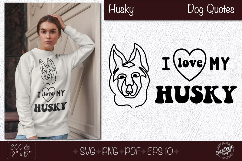 husky-svg-dog-outline-svg-dog-quote-svg-pet-memorial-svg-design-fo