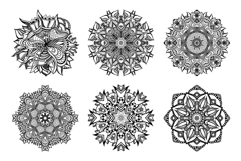 mandala-floral-shapes-vector-flowers