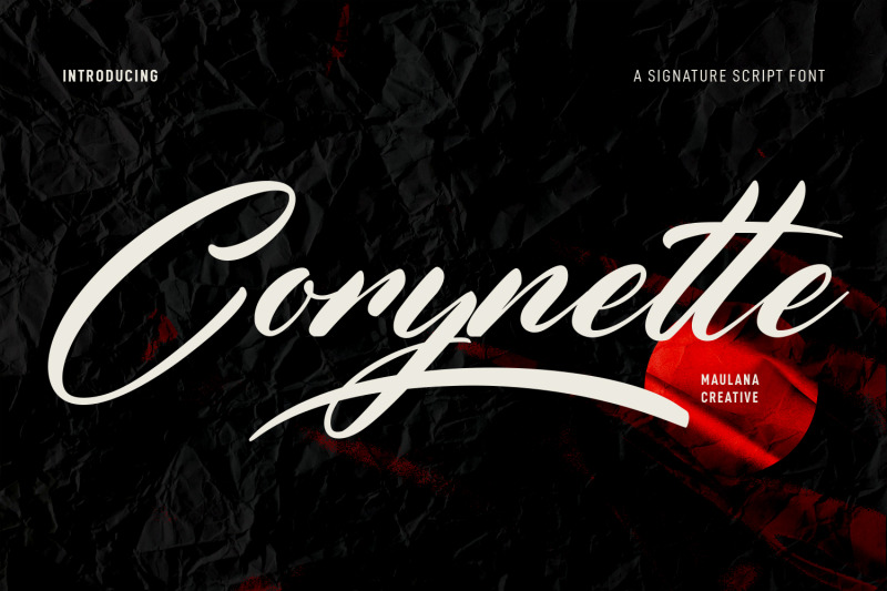 corynette-signature-script-font