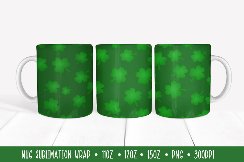 st-patricks-day-mug-sublimation-wrap-green-clover-leaves