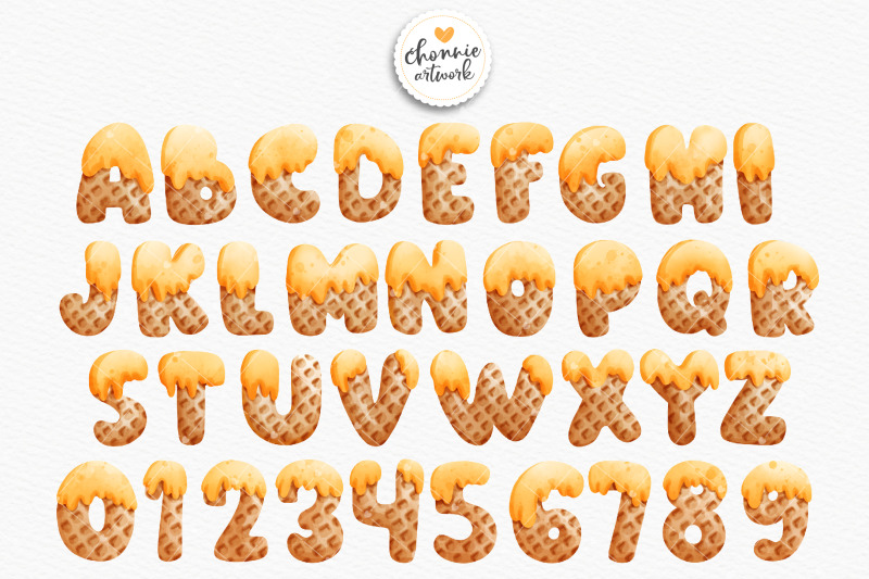 honey-waffles-alphabets-and-numbers-clipart-honey-alphabet-ice-cream