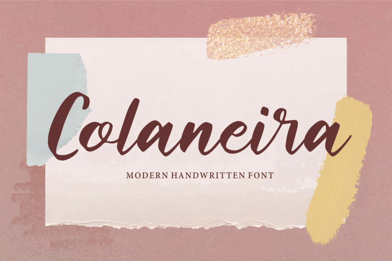 colaneira-handwritten-font