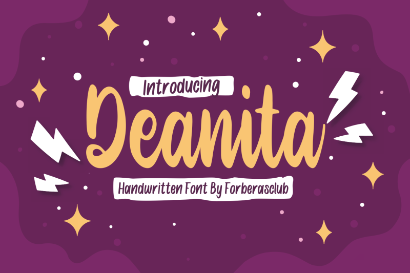 deanita-handwritten-font