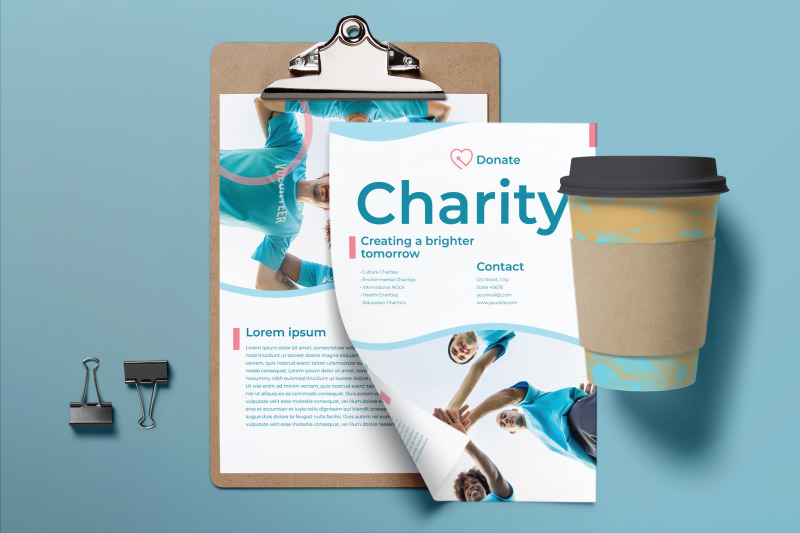 charity-flyer-template
