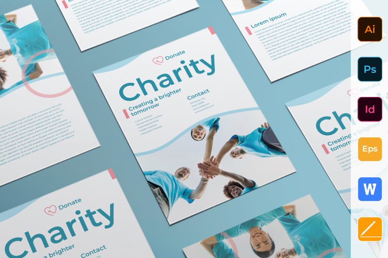 charity-flyer-template