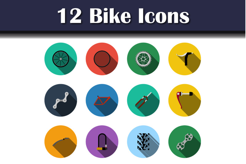 bike-icon-set
