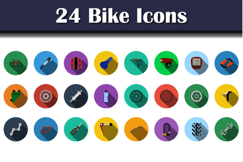 bike-icon-set