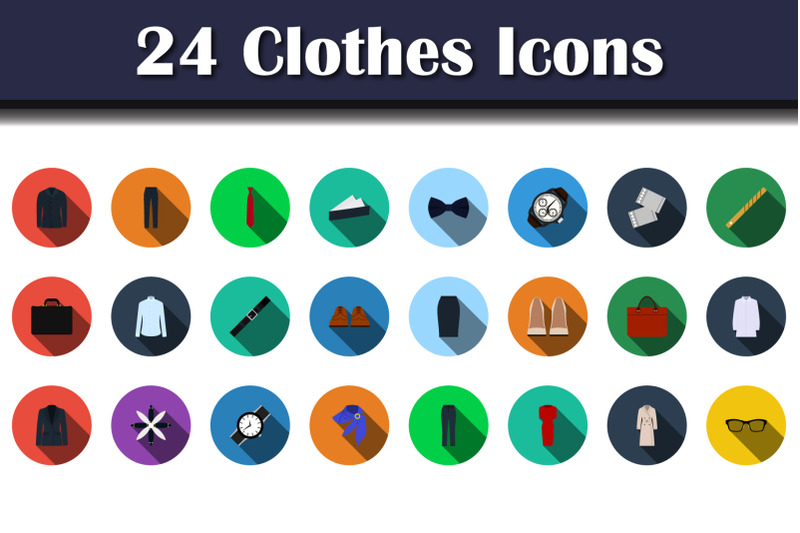 clothes-icon-set