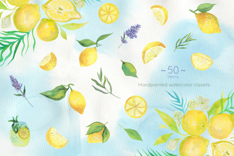 mediterranean-style-watercolor-design-tiles-lemons-prints