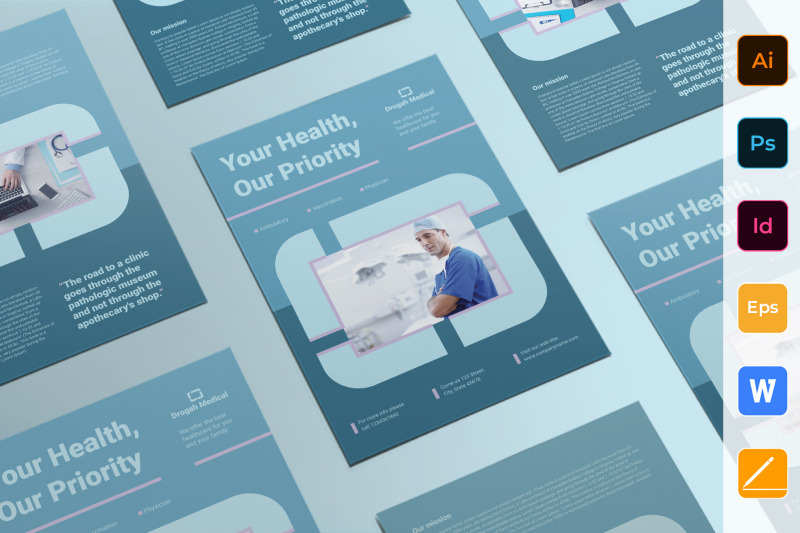 clinic-flyer-template