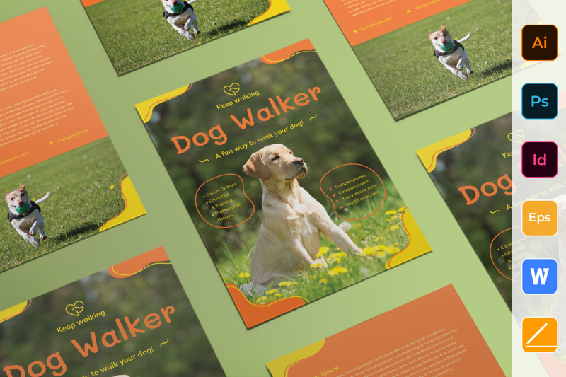 dog-walker-flyer-template